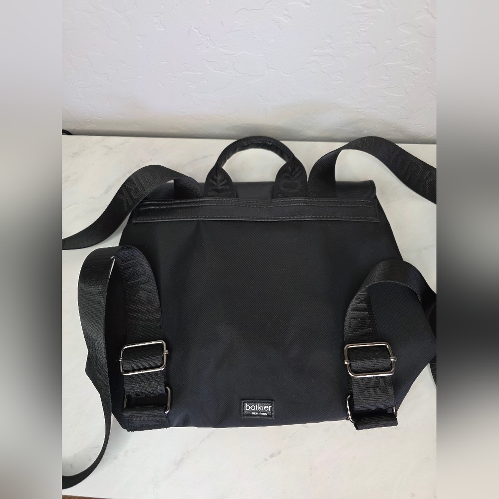 Botkier Adjustable Strap Black Backpack - image 6